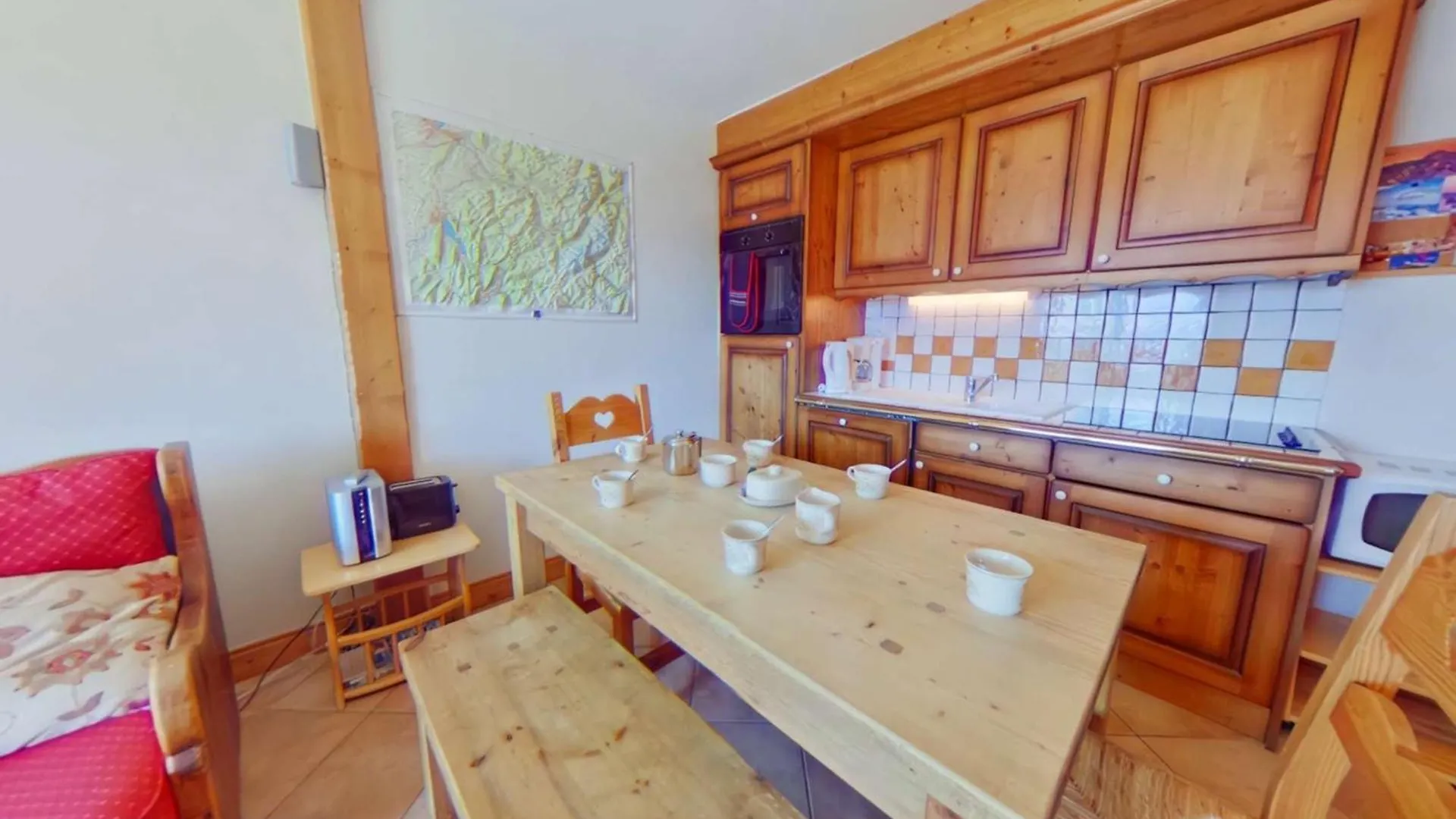 Appartement 3 Pieces Avec Piscine, Proche Centre Les Saisies, 5 Pers, Parking, Balcon, Classe 3 Etoiles - Fr-1-594-98 Villard-sur-Doron Apartment